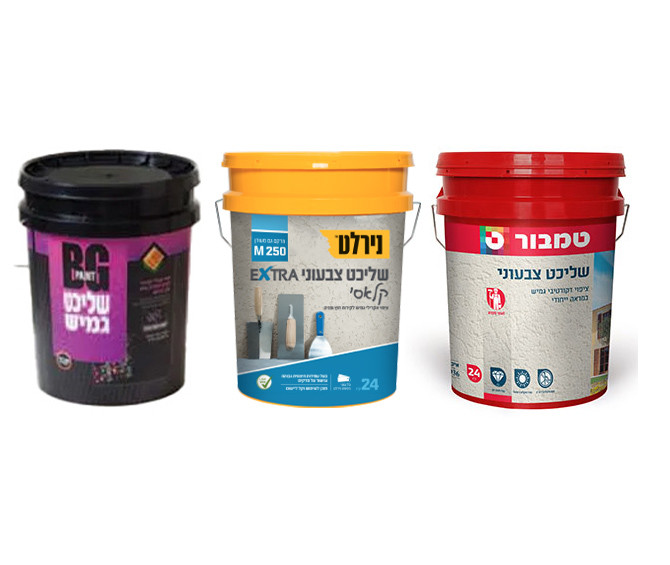 שליכט אקרילי מגוון 24 ק"ג