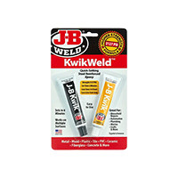 דבק אפוקסי דו רכיבי מהיר מחוזק בפלדה 56.8 גרם שקוף JB Weld