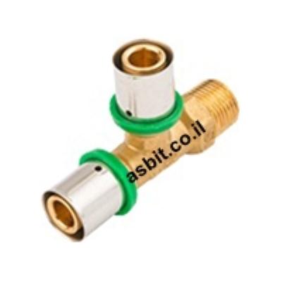 הסתעפות T לחיצה חוץ "1/2 * 20 * 20  SP 780424