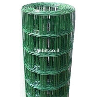 גדר מולחמת מצופה 100/75 גובה  1.50 מטר חב' 10 מטר