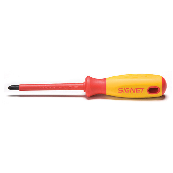 מברג מבודד פיליפס  SIGNET 1000v PH2x100