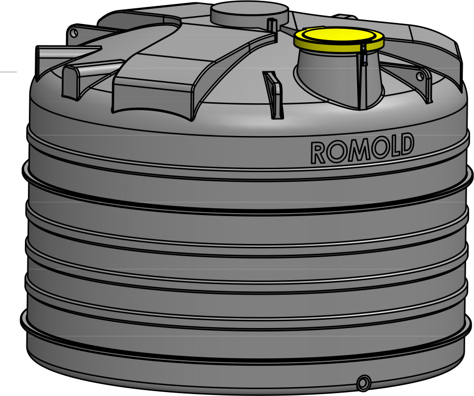 מיכל מים  10000 ליטר הכנה ליציאה "2 וגם "3   רוטוניב