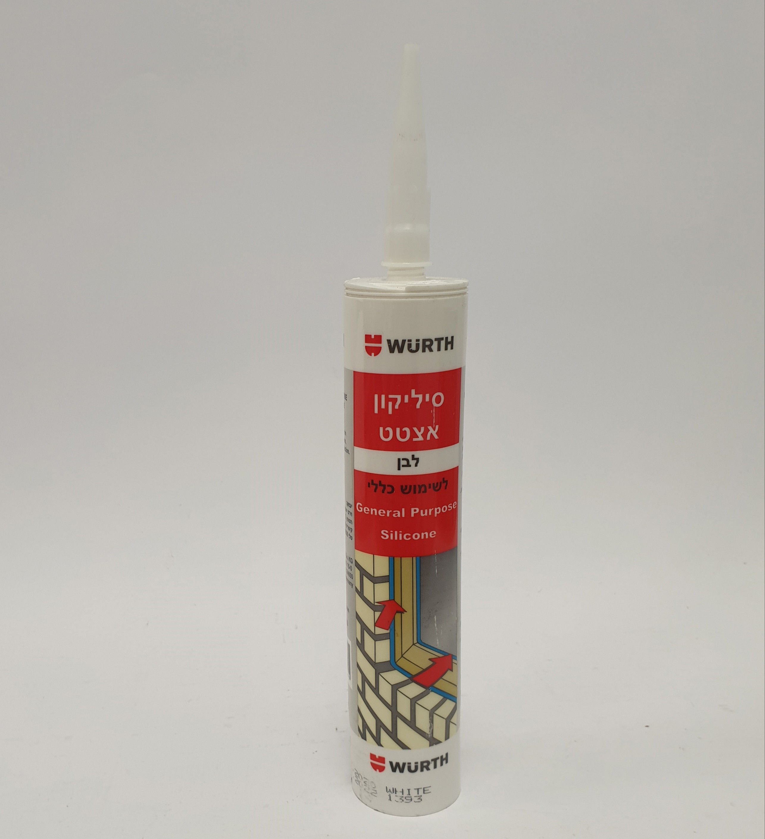 סיליקון סנ' שקוף 280 מ"ל WURTH