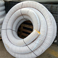 צינור שרשורי עטוף בד גאוטכני "4  חב' 25 מטר